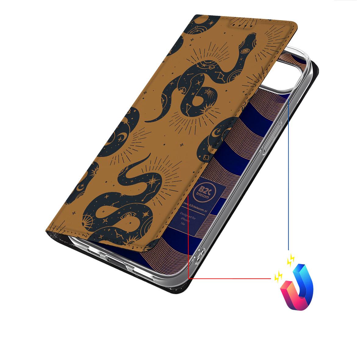 Apple iPhone 16e Hoesje maken Snakes design voorkant