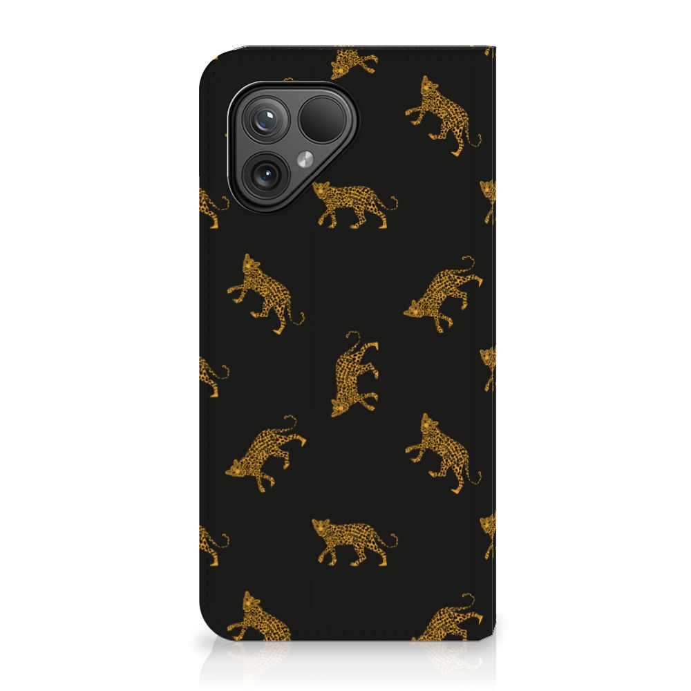 Fairphone 5 hoesje maken Leopards zijkant