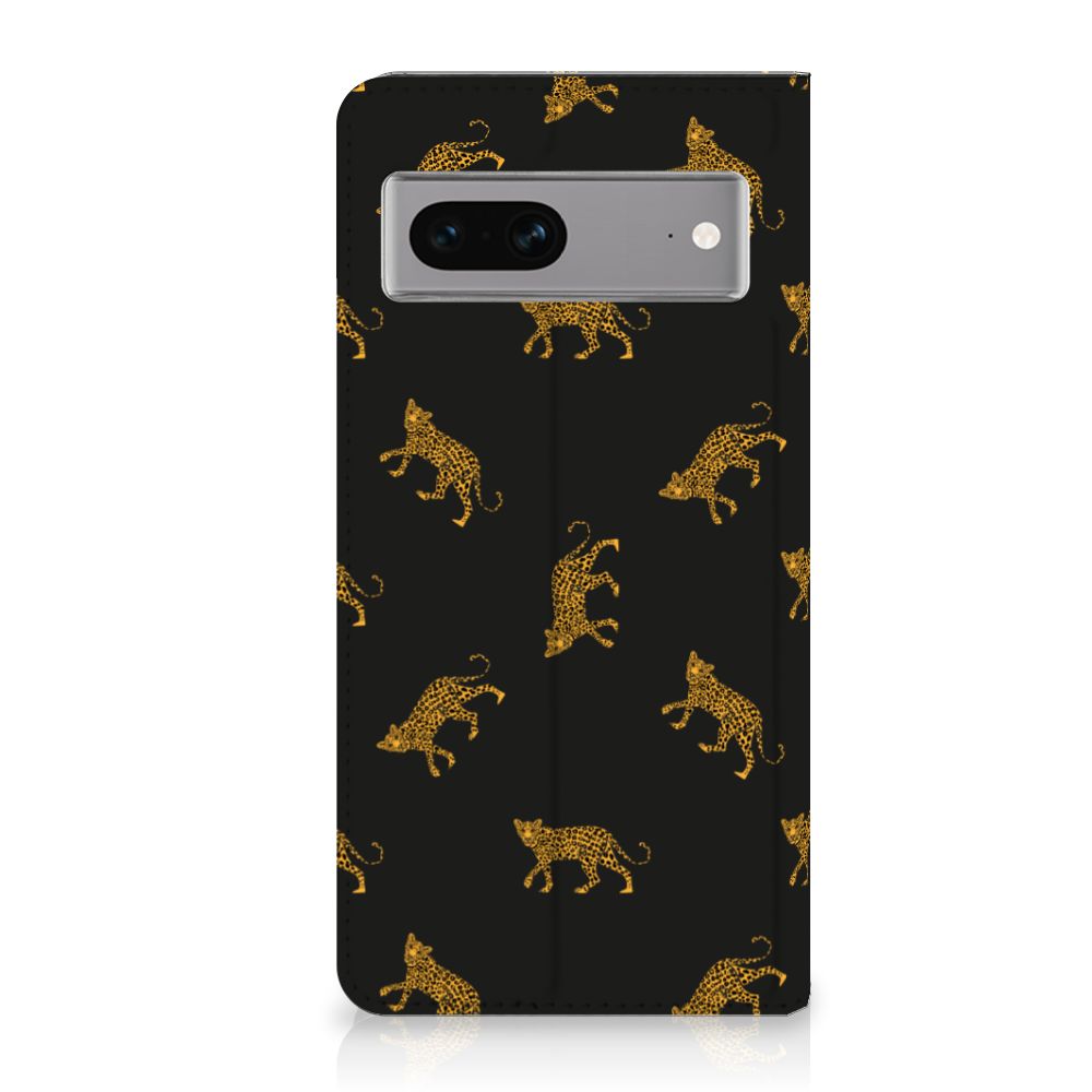 Hoesje maken voor Google Pixel 7 Leopards hoesje luipaardenprint voorkant