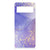 Google Pixel 7 hoesje maken Watercolor Paars design voormet goudkleurige accenten
