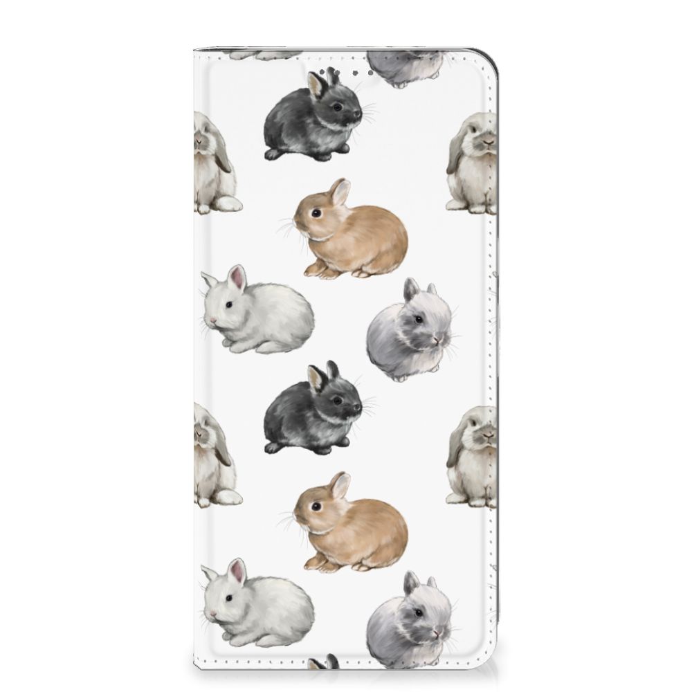 Google Pixel 8 Pro Hoesje maken voor Google Pixel 8 Pro Konijntjes voorkant