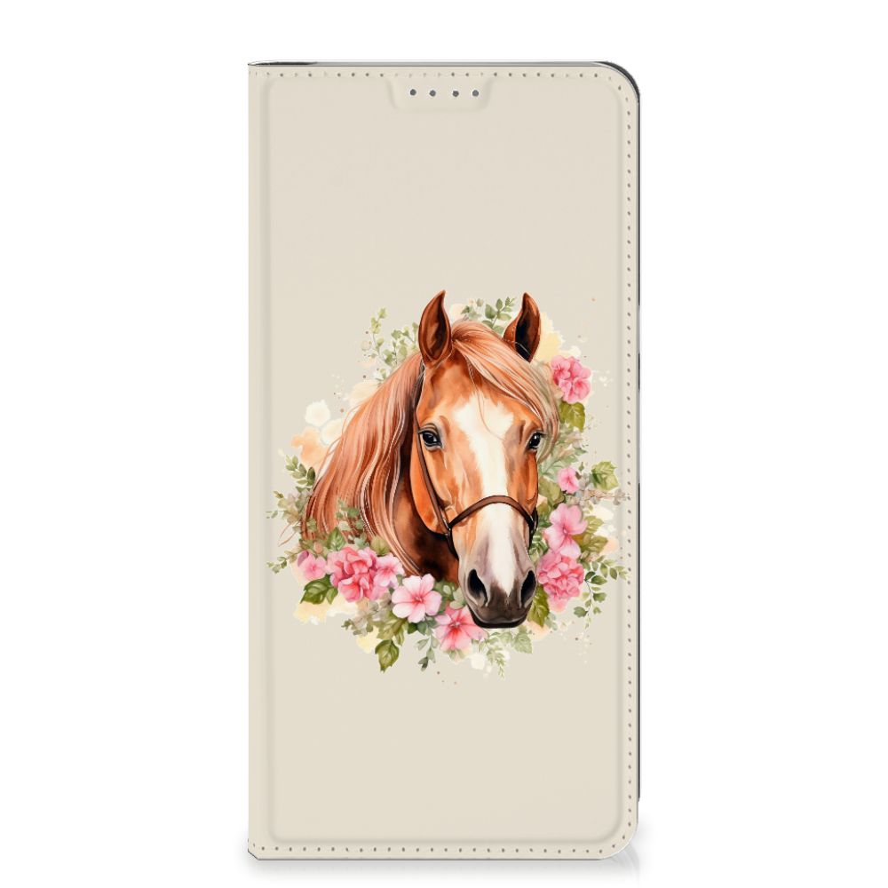 Google Pixel 8 Pro Hoesje maken paard design voorkant