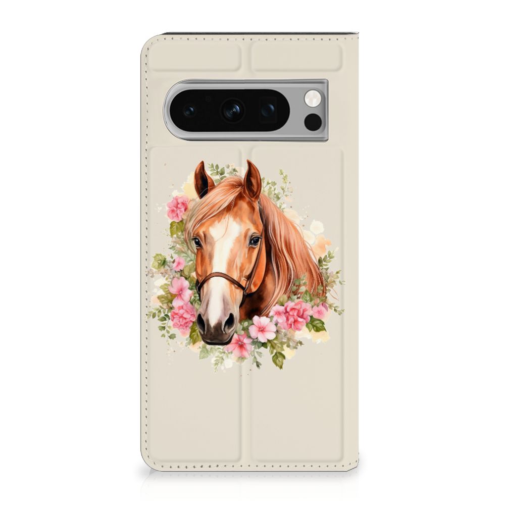 Google Pixel 8 Pro Hoesje maken Paard aanzicht