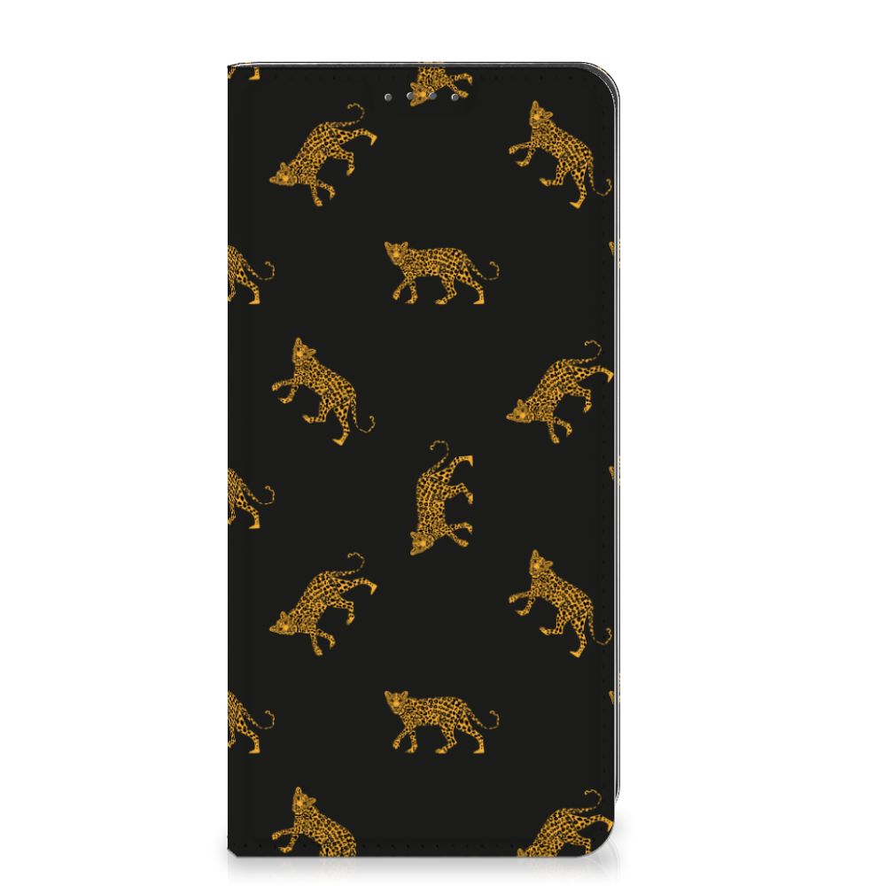 Hoesje maken voor Google Pixel 8A Leopards design luipaardenprint aanzicht