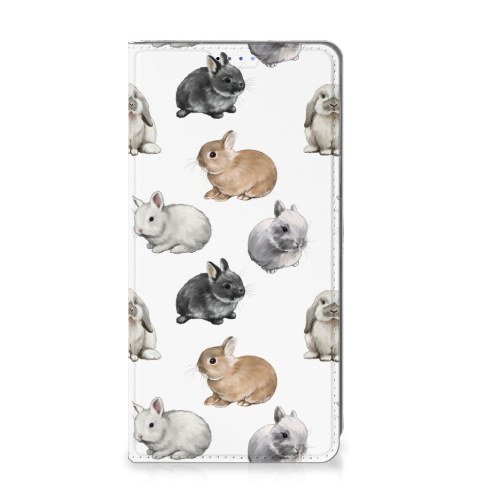 Google Pixel 9 | 9 Pro hoesje maken Konijntjes ontwerp voorkant