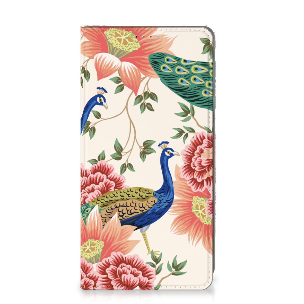 Google Pixel 9 | 9 Pro hoesje maken Pink Peacock voorkant