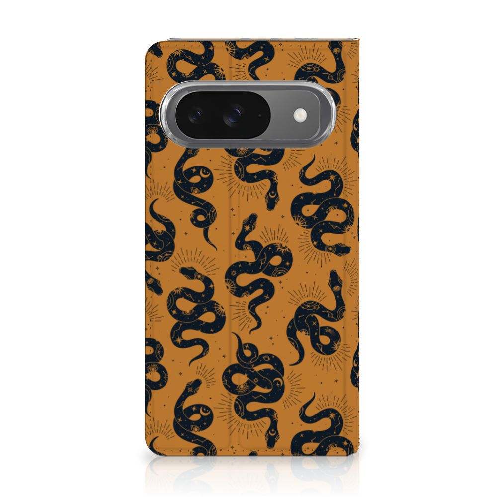 Hoesje maken voor Google Pixel 9 | 9 Pro Snakes telefoonhoes snakes design front