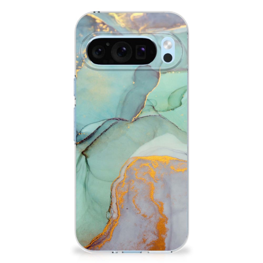 Google Pixel 9 | 9 Pro hoesje maken Watercolor Mix achterkant