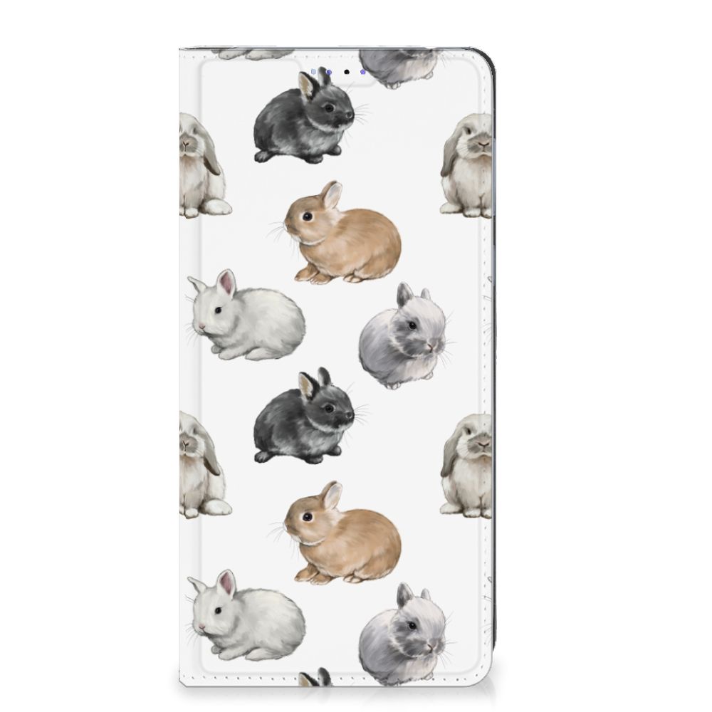 Hoesje maken voor Motorola Edge 40 Konijntjes
