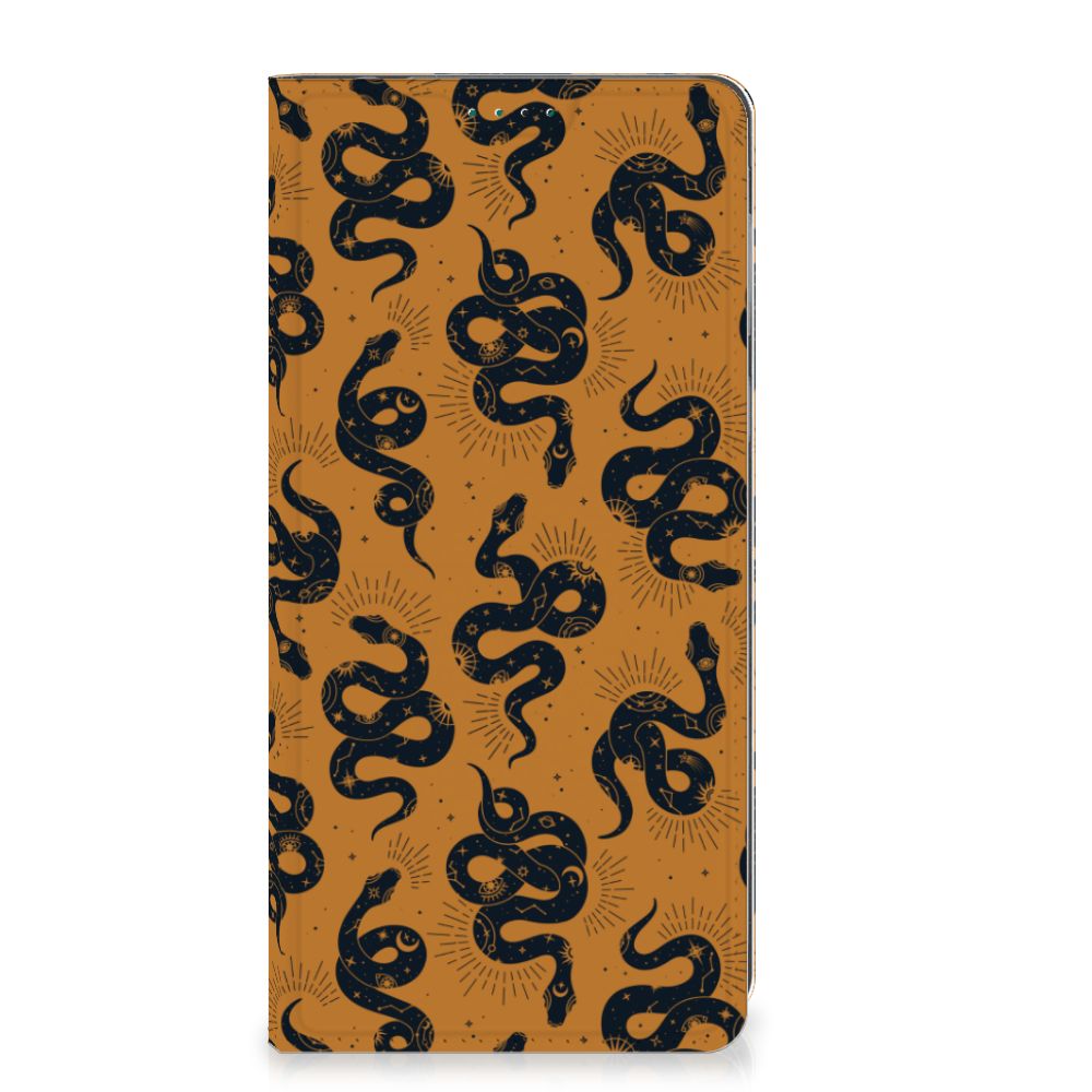 Hoesje maken voor Motorola Moto E13 4G Snakes design slangen aanzicht