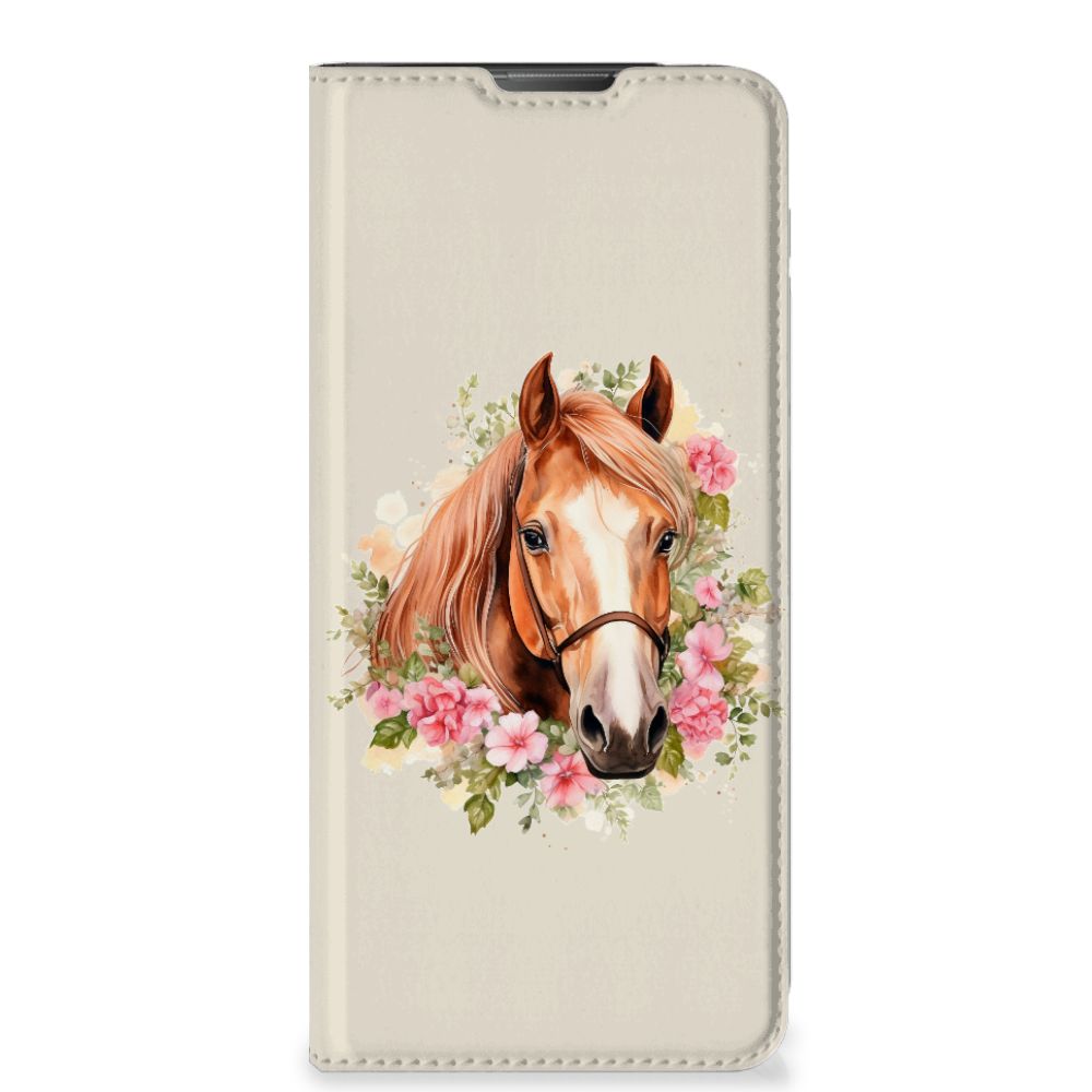 Motorola Moto E20 Hoesje maken Paard vooraanzicht