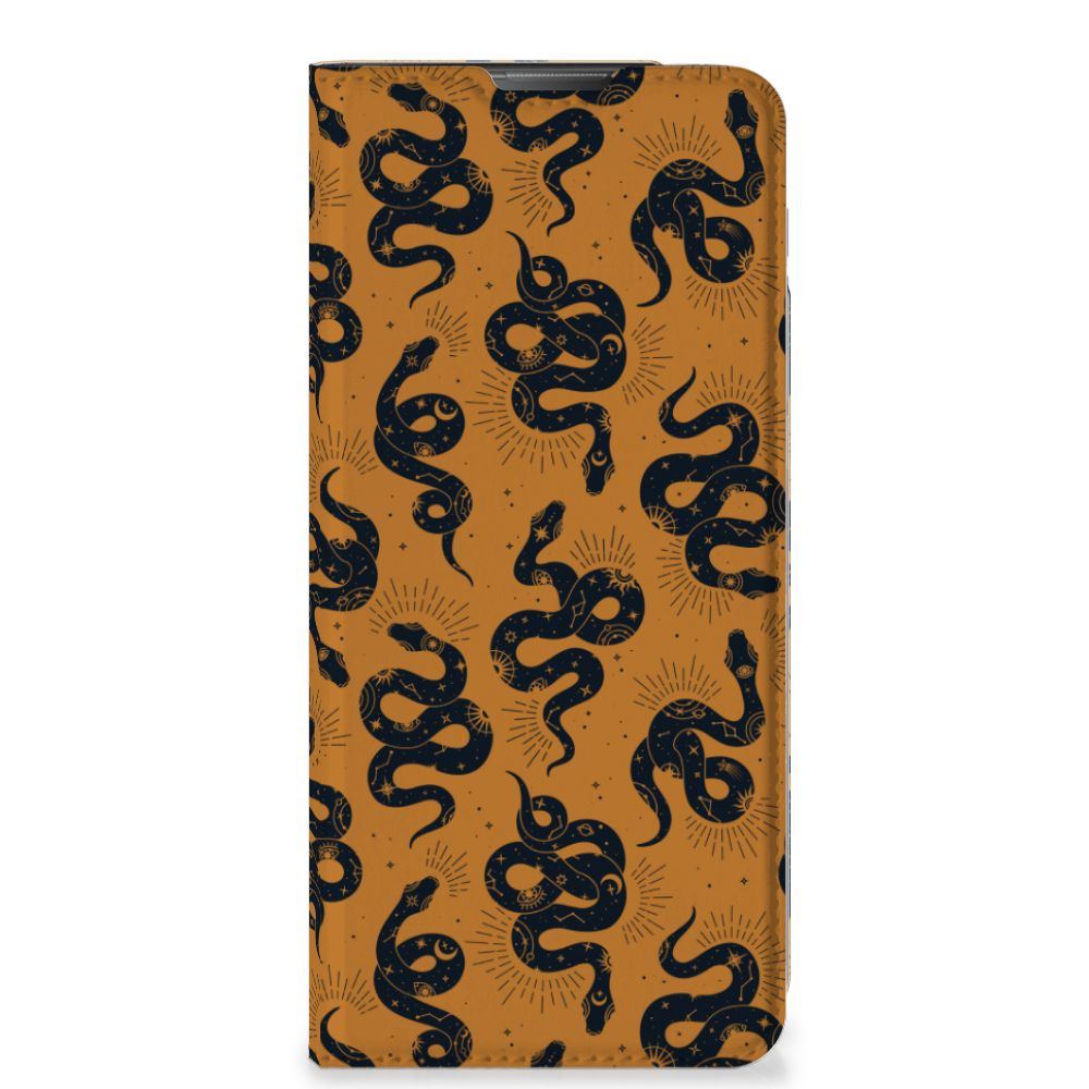 Motorola Moto E20 Hoesje maken Snakes voorkant