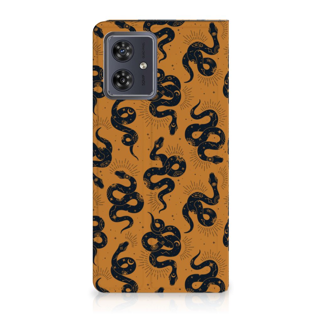 Motorola Moto G54 Hoesje maken Snakes achterzijde