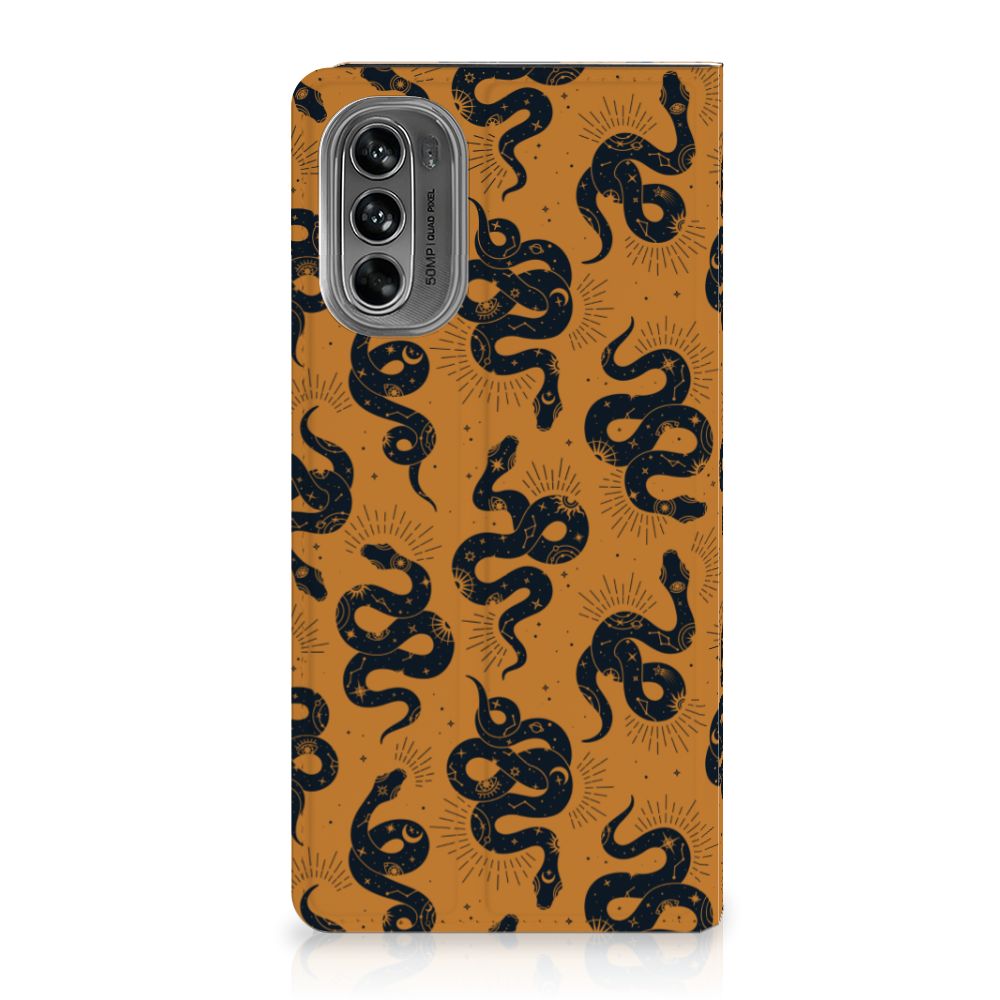 Motorola Moto G62 5G Hoesje maken Snakes voorkant