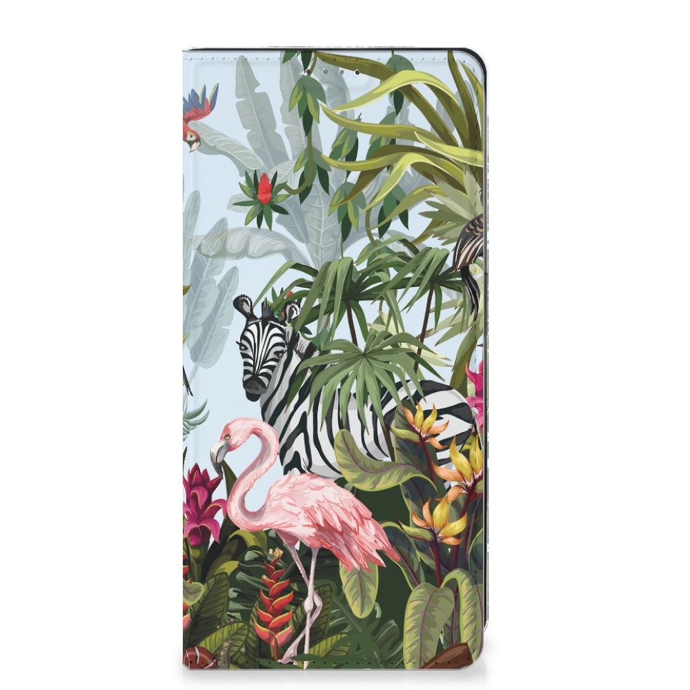 Nothing Phone (2) hoesje maken Jungle design voorkant met dieren en planten