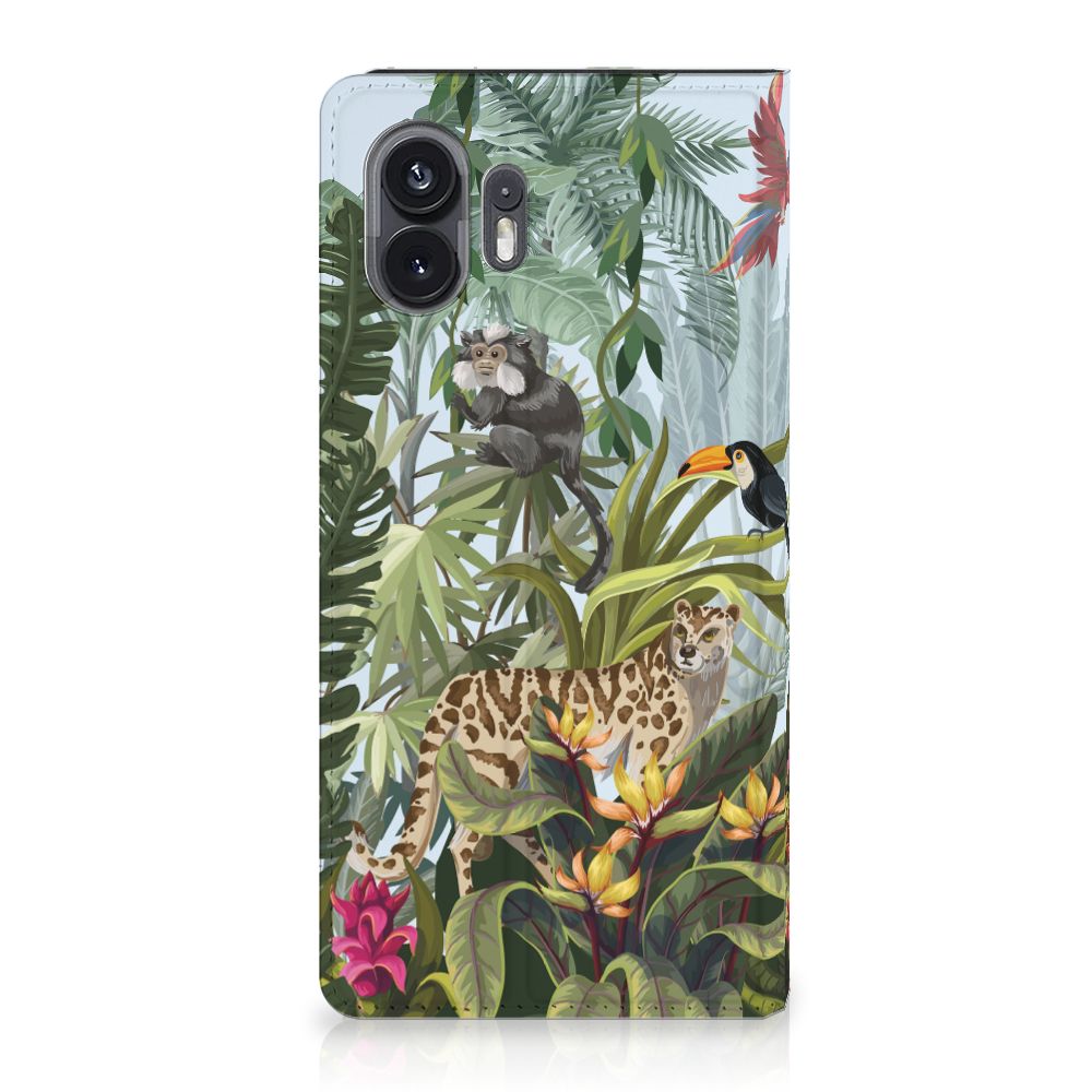 Nothing Phone (2) hoesje maken Jungle jungle stijl aanzicht