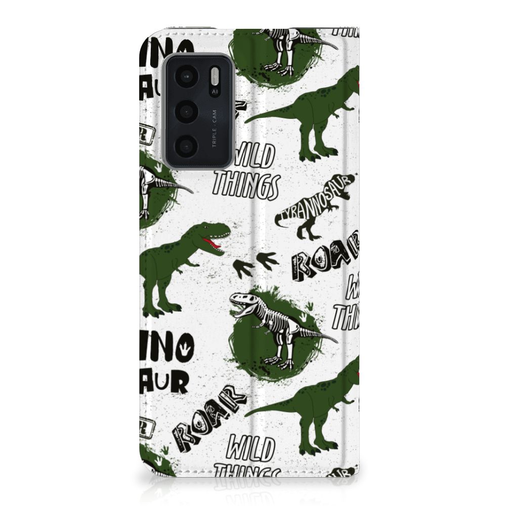 Hoesje maken voor OPPO A54s | A16 | A16s Dinosaurus - B2C Telecom