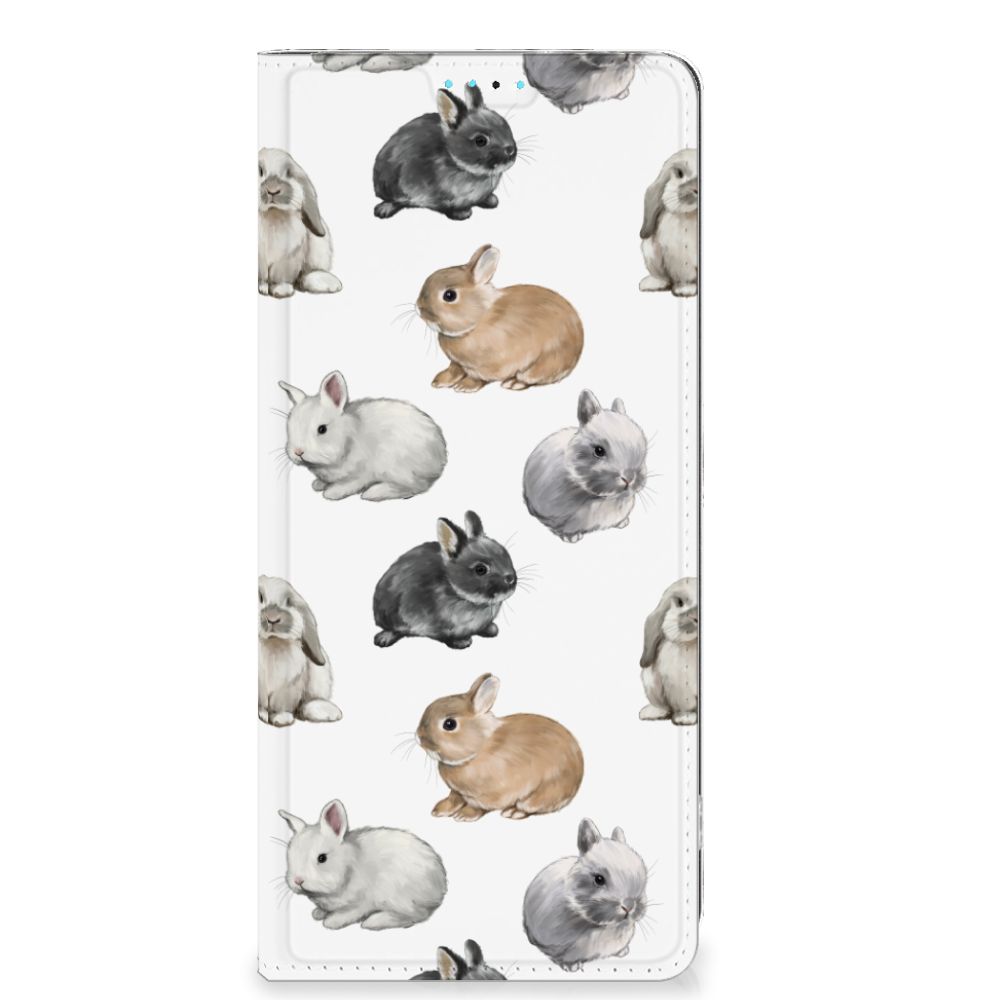 OPPO A98 5G hoesje maken konijntjes voorkant