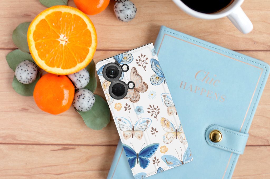 OnePlus Nord 3 Hoesje maken Vlinder achterkant