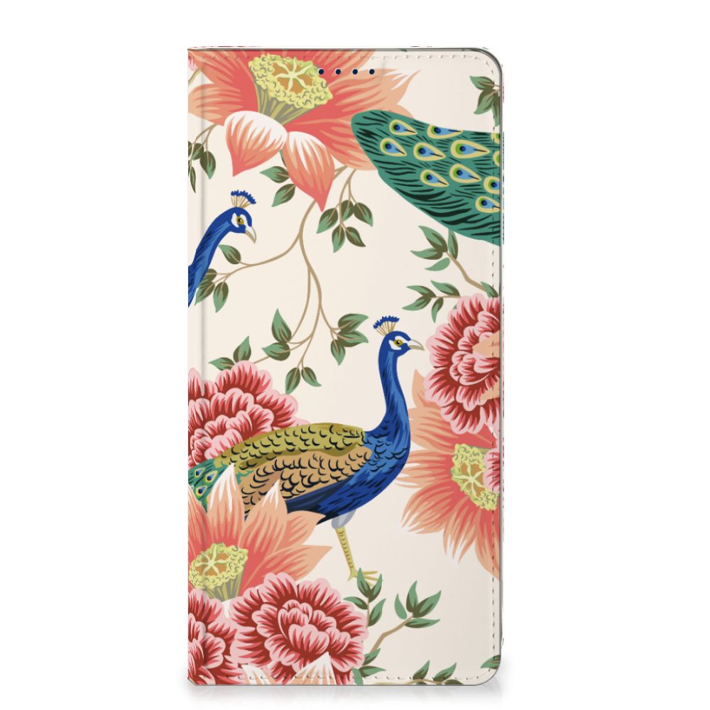 OnePlus Nord 4 hoesje maken Pink Peacock front