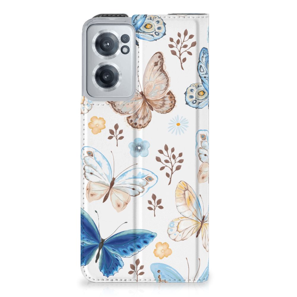 Hoesje maken voor OnePlus Nord CE 2 5G Vlinder design vlinders vooraan