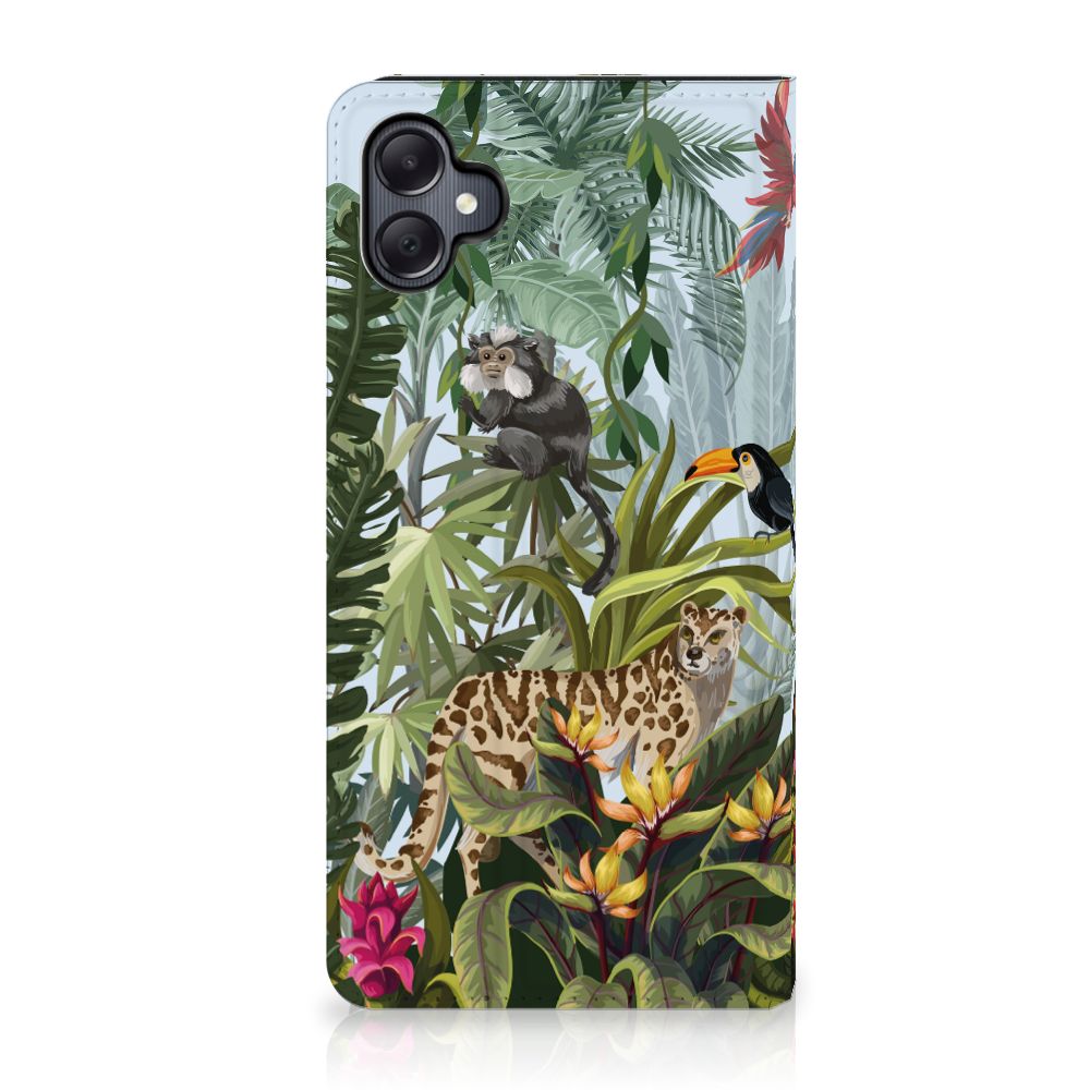 Samsung Galaxy A05 Hoesje maken Jungle dieren jungle design voorkant