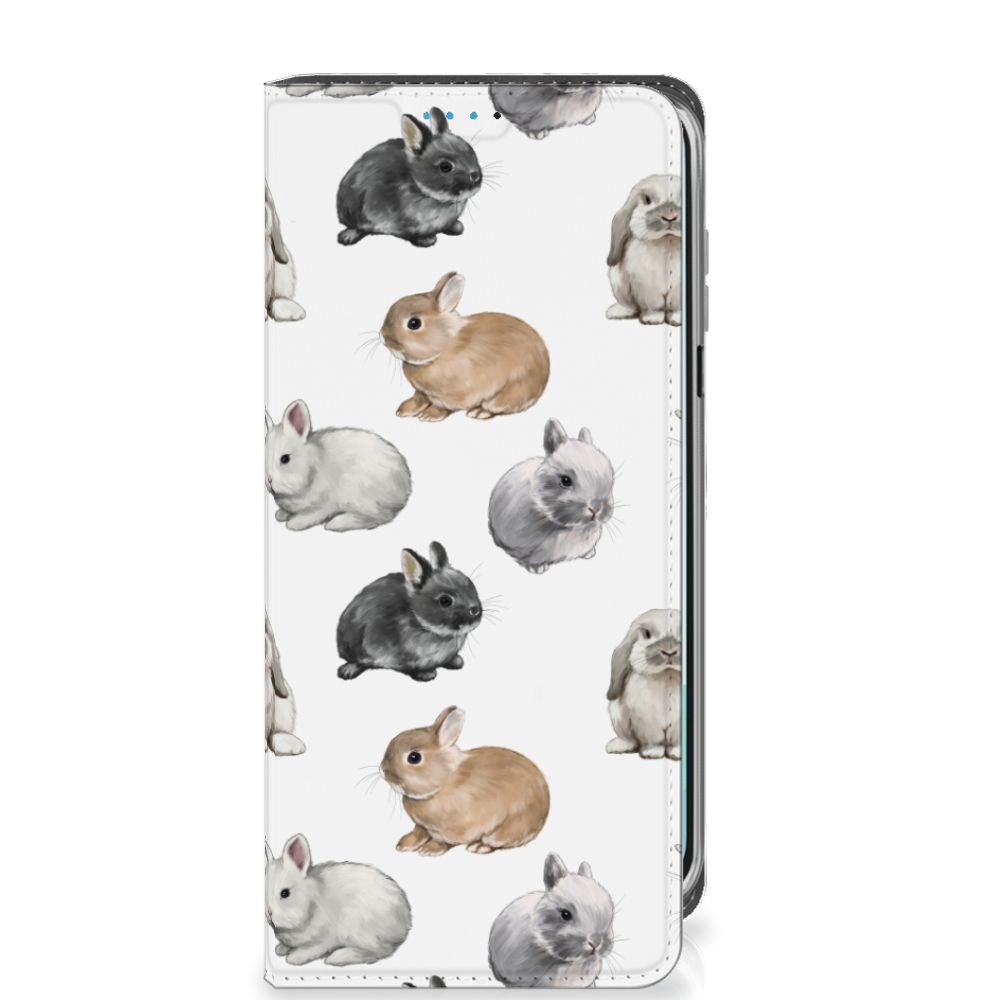 Samsung Galaxy A16 5G/4G hoesje maken Konijntjes design vooraanzicht