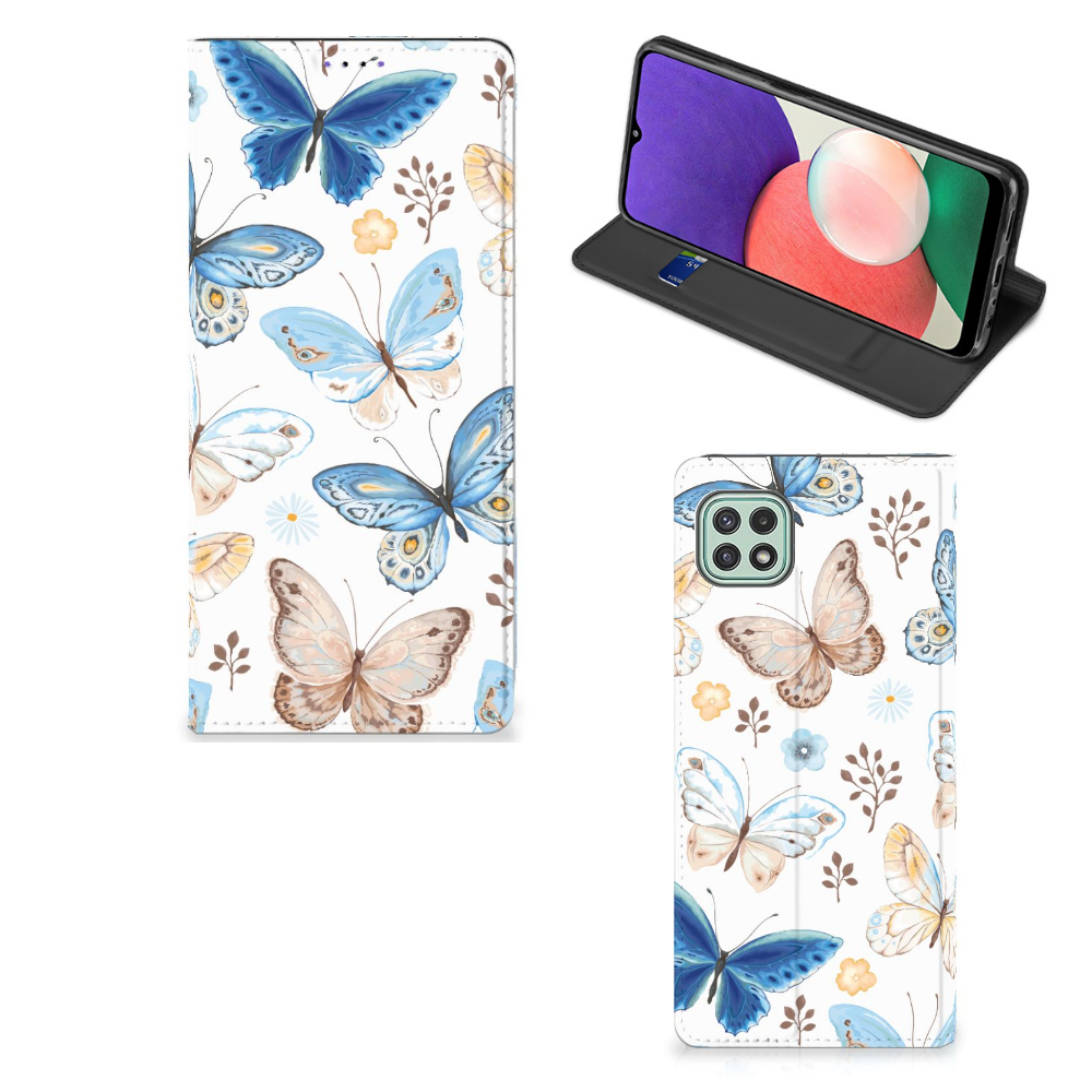 Hoesje maken voor Samsung Galaxy A22 5G Vlinder - B2C Telecom