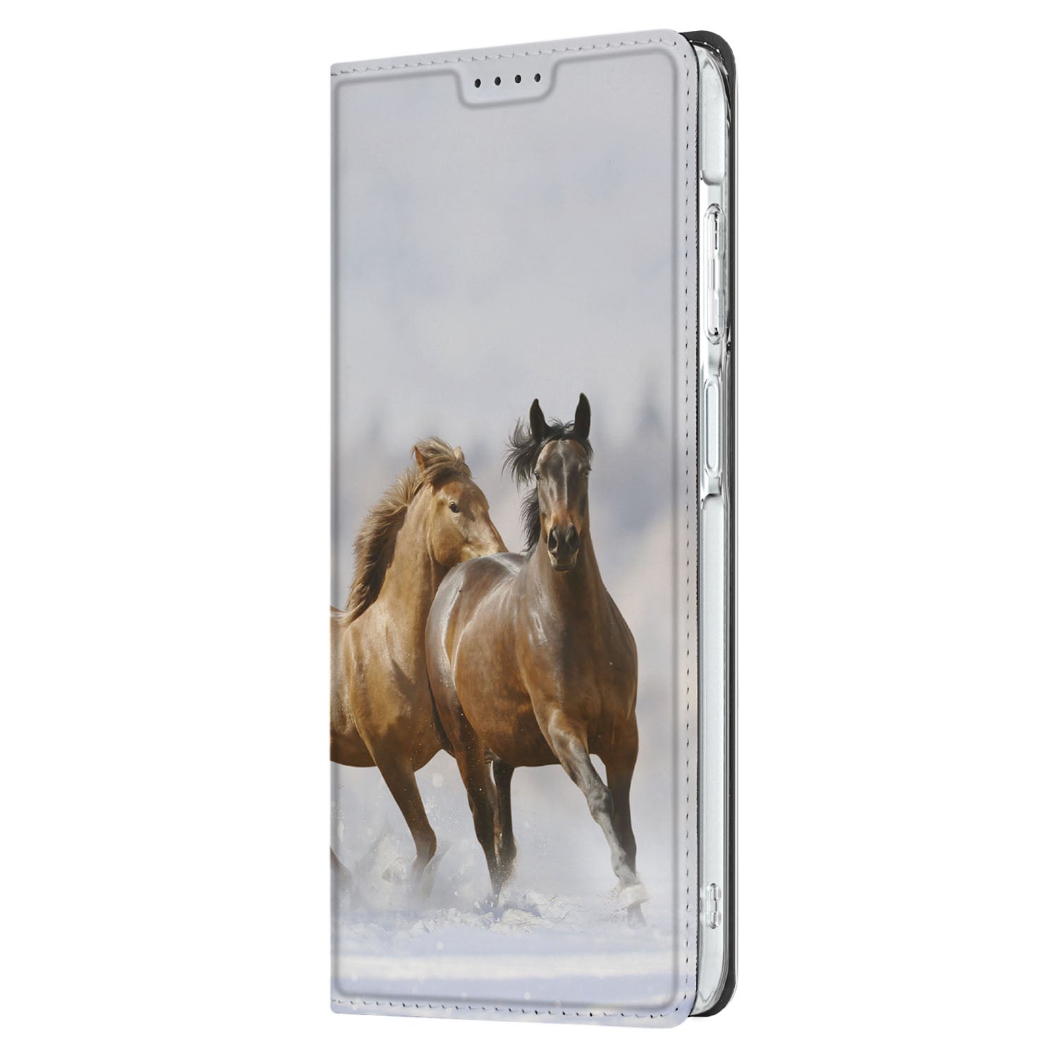 Samsung Galaxy A26 Hoesje maken paard design aanzicht