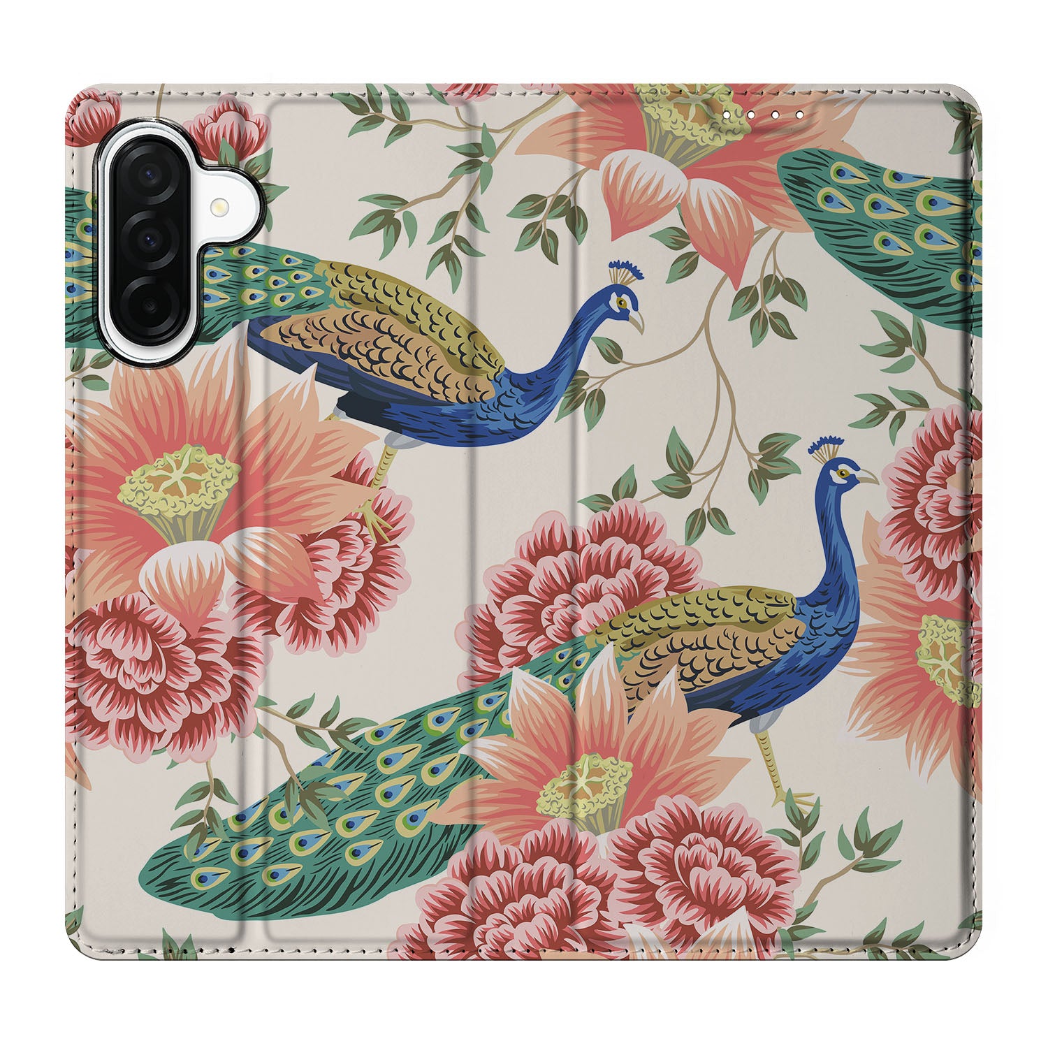 Samsung Galaxy A26 Hoesje maken voor Samsung Galaxy A26 Pink Peacock achterzijde