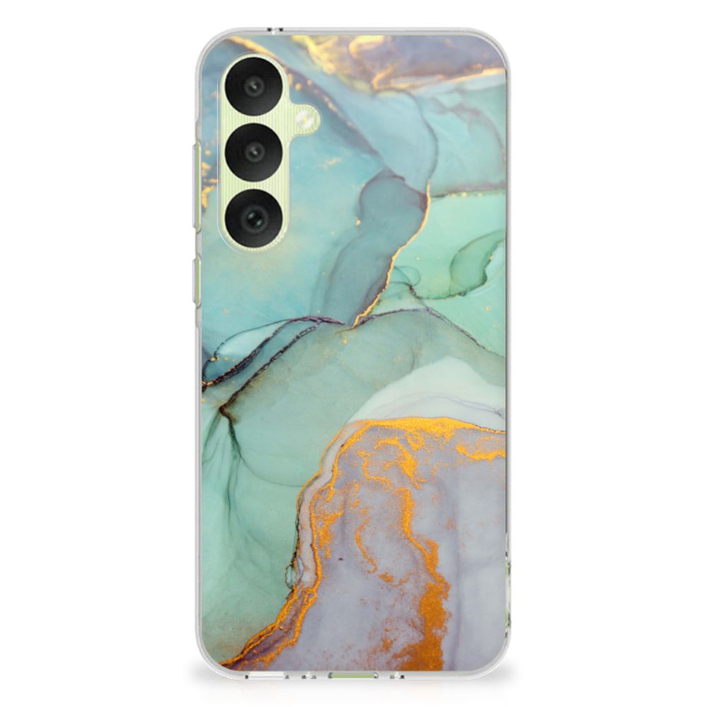 Hoesje maken voor Samsung Galaxy A35 Watercolor Mix met een prachtig marmerdesign en kleurenmix 🎨.