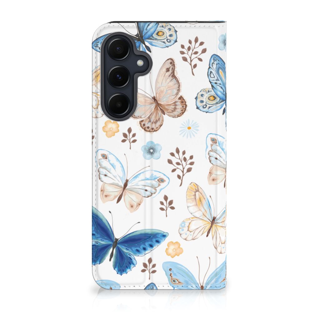 Samsung Galaxy A55 Hoesje maken Vlinder design voorkant