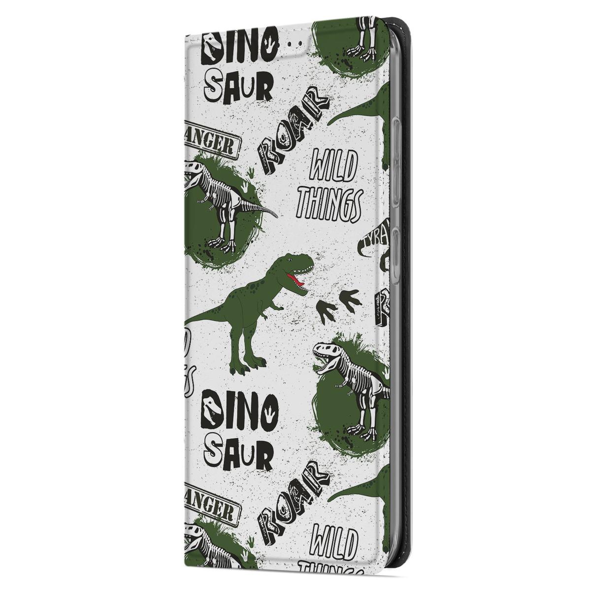 Hoesje maken voor Samsung Galaxy A56 | A36 Dinosaurus dino design aanzicht