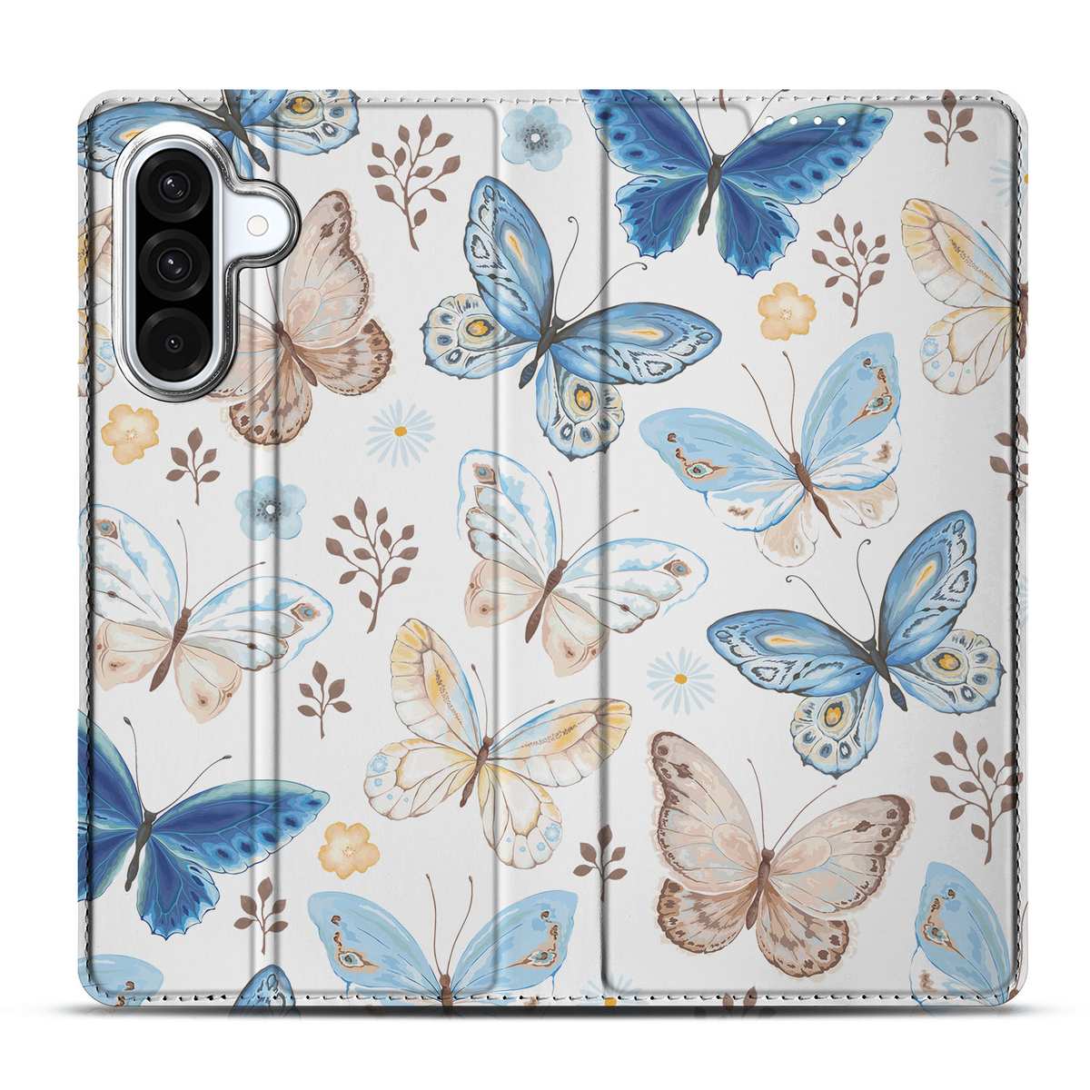 Samsung Galaxy A56 A36 Hoesje maken Vlinder design achteraanzicht