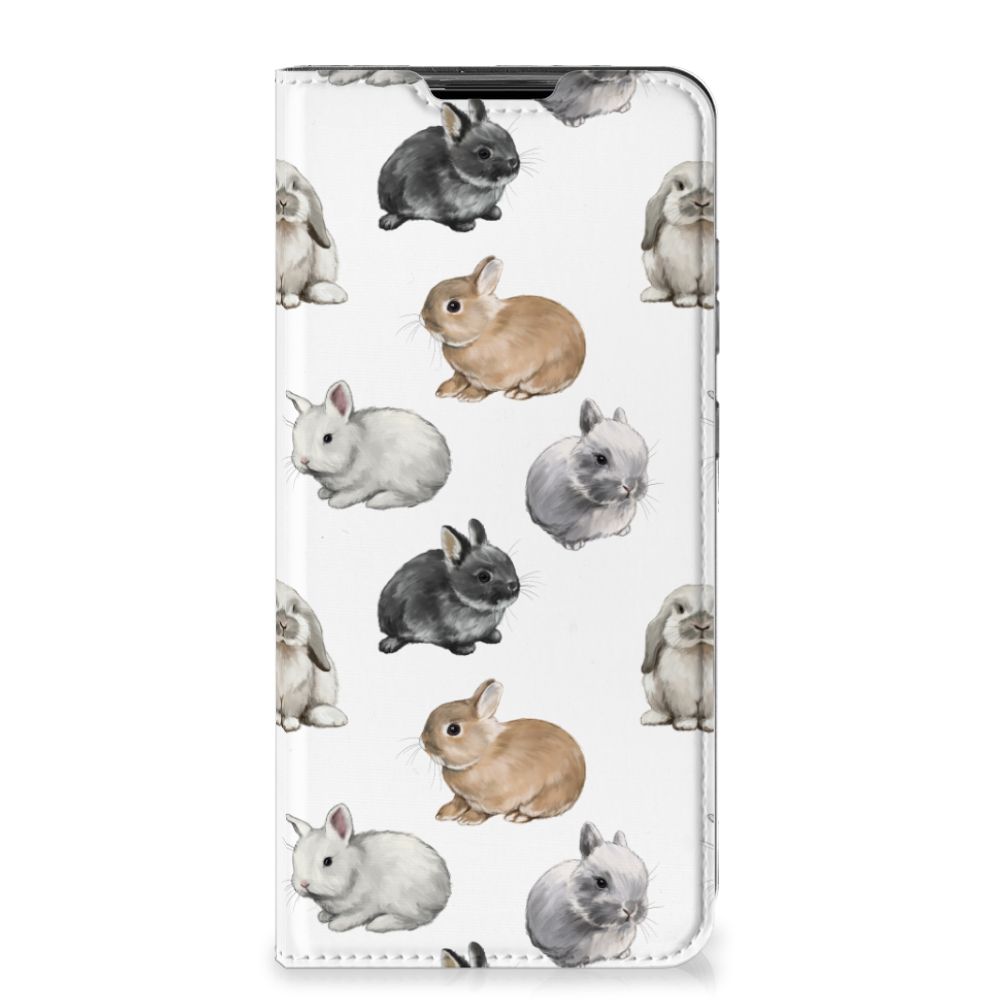 Samsung Galaxy A72 (5G/4G) Hoesje maken voor Samsung Galaxy A72 (5G/4G) Konijntjes voorkant