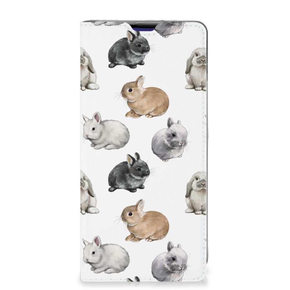 Samsung Galaxy S10 Plus hoesje maken Konijntjes voorkant
