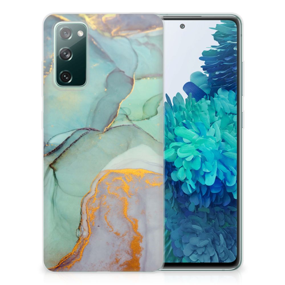 Samsung Galaxy S20 FE Hoesje maken Watercolor Mix achterkant