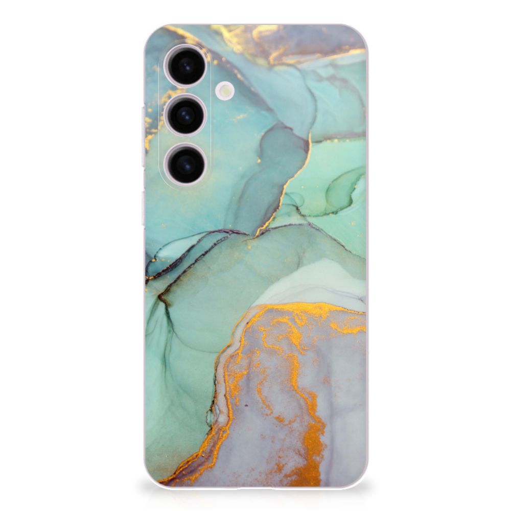 Samsung Galaxy S24 Plus Hoesje maken Watercolor Mix achterkant