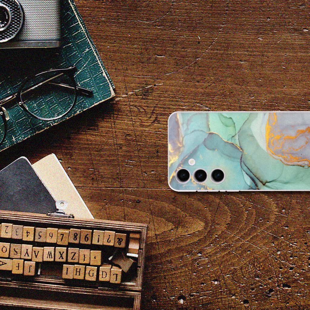 Samsung Galaxy S24 Plus Hoesje maken voor Samsung Galaxy S24 Plus Watercolor Mix achteraanzicht
