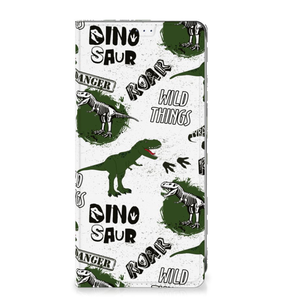 Samsung Galaxy S24FE hoesje maken Dinosaurus dino design vooraanzicht