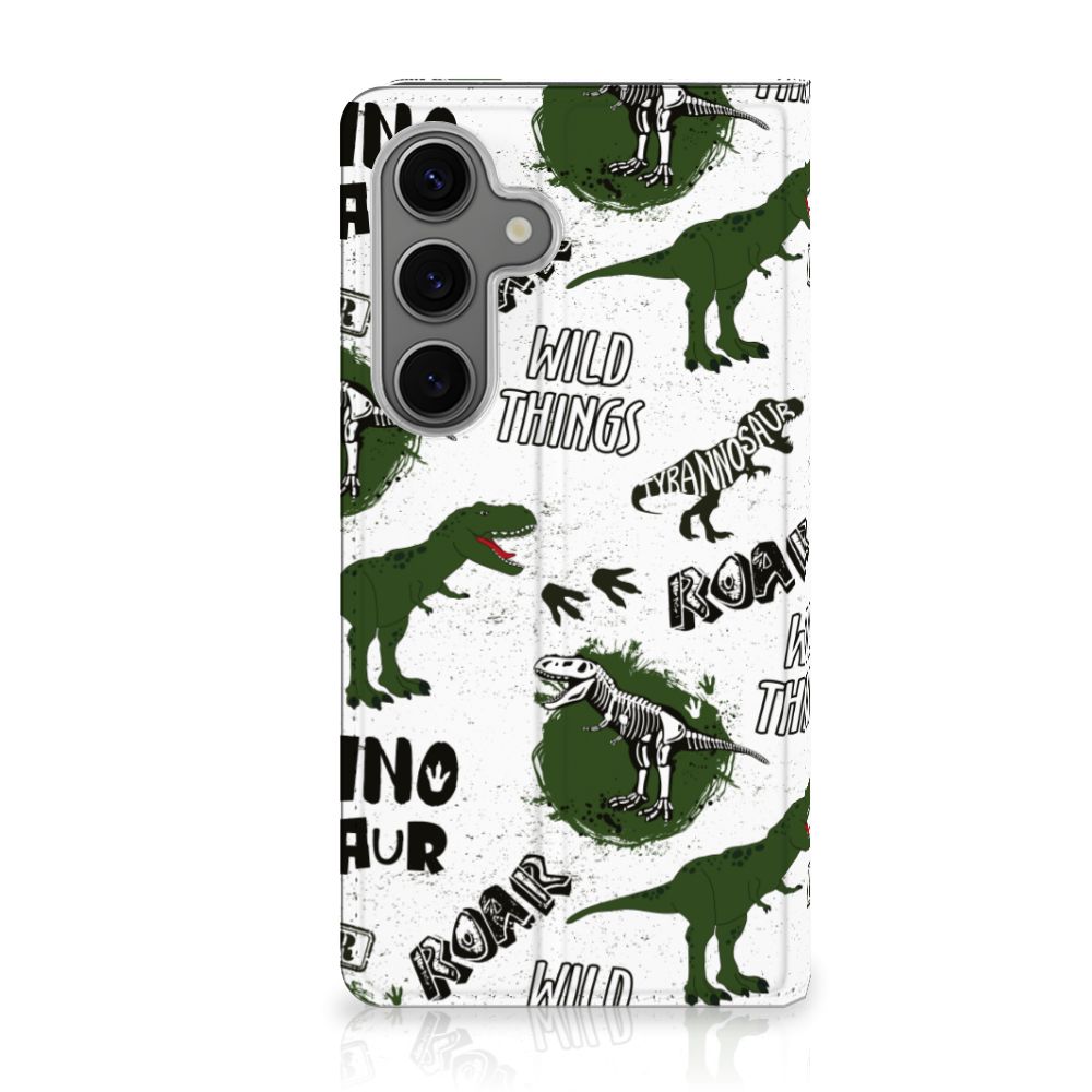 Samsung Galaxy S25 Hoesje maken Dinosaurus dino design voorkant