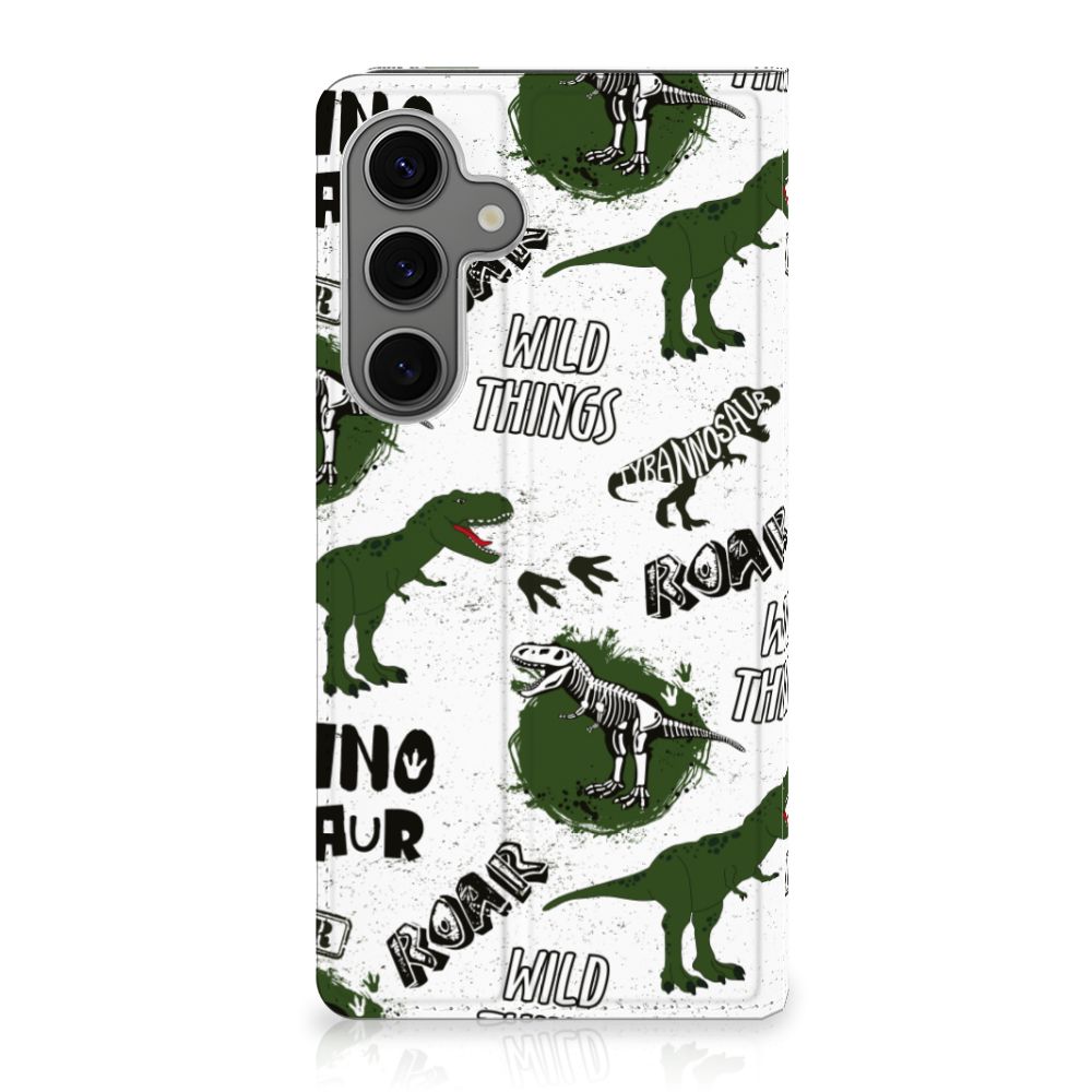 Samsung Galaxy S25 Plus Hoesje maken Dinosaurus voorkant