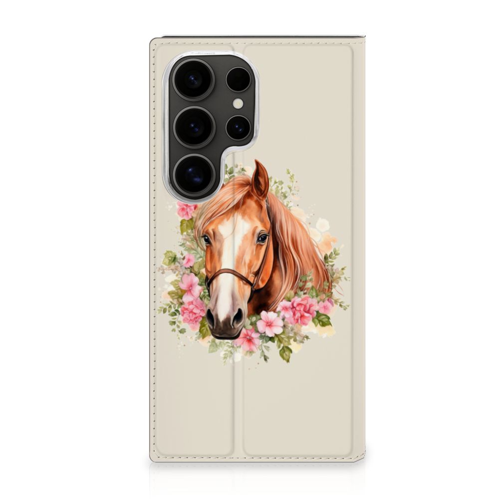 Samsung Galaxy S25 Ultra Hoesje maken Paard vooraanzicht