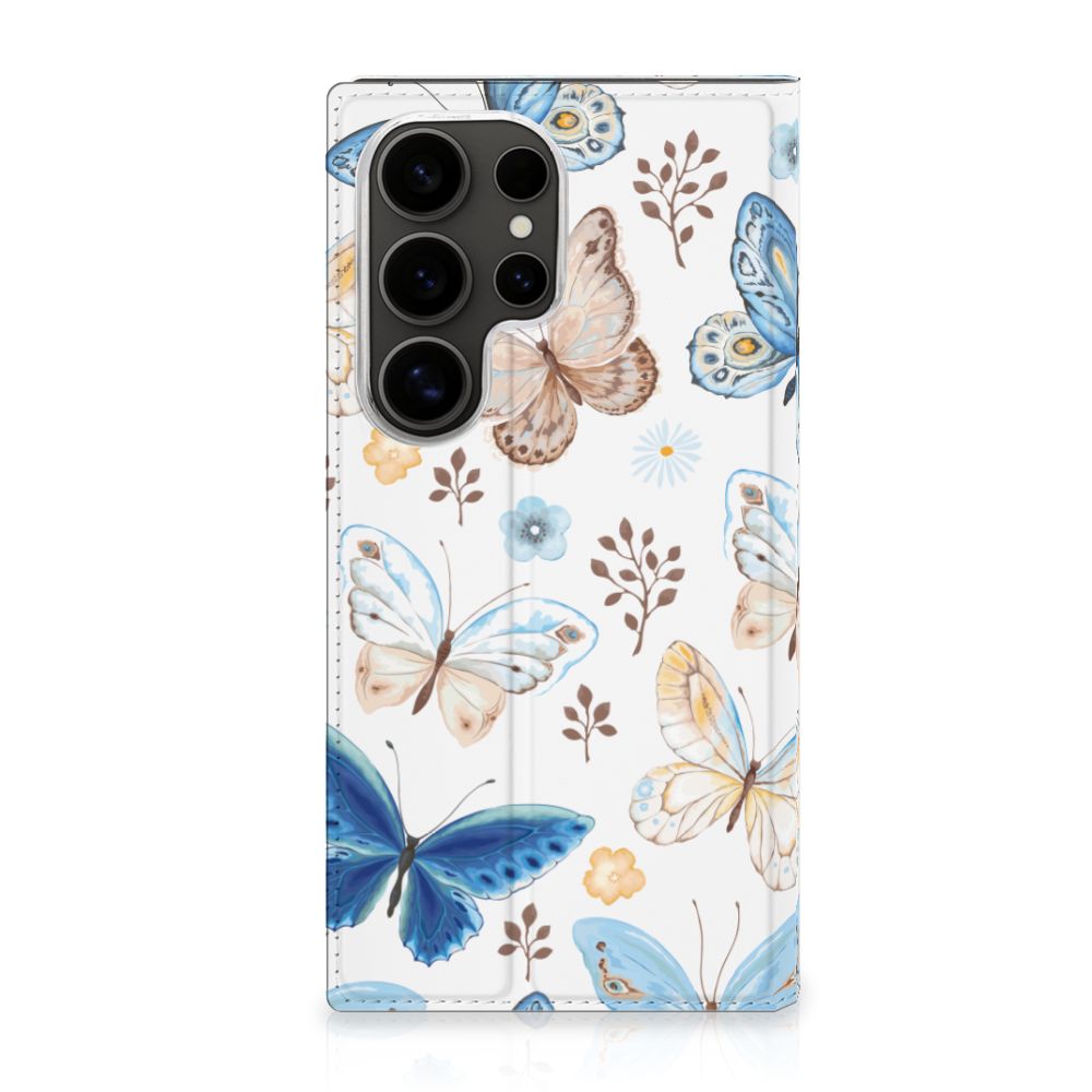 Samsung Galaxy S25 Ultra Hoesje maken Vlinder aanzicht
