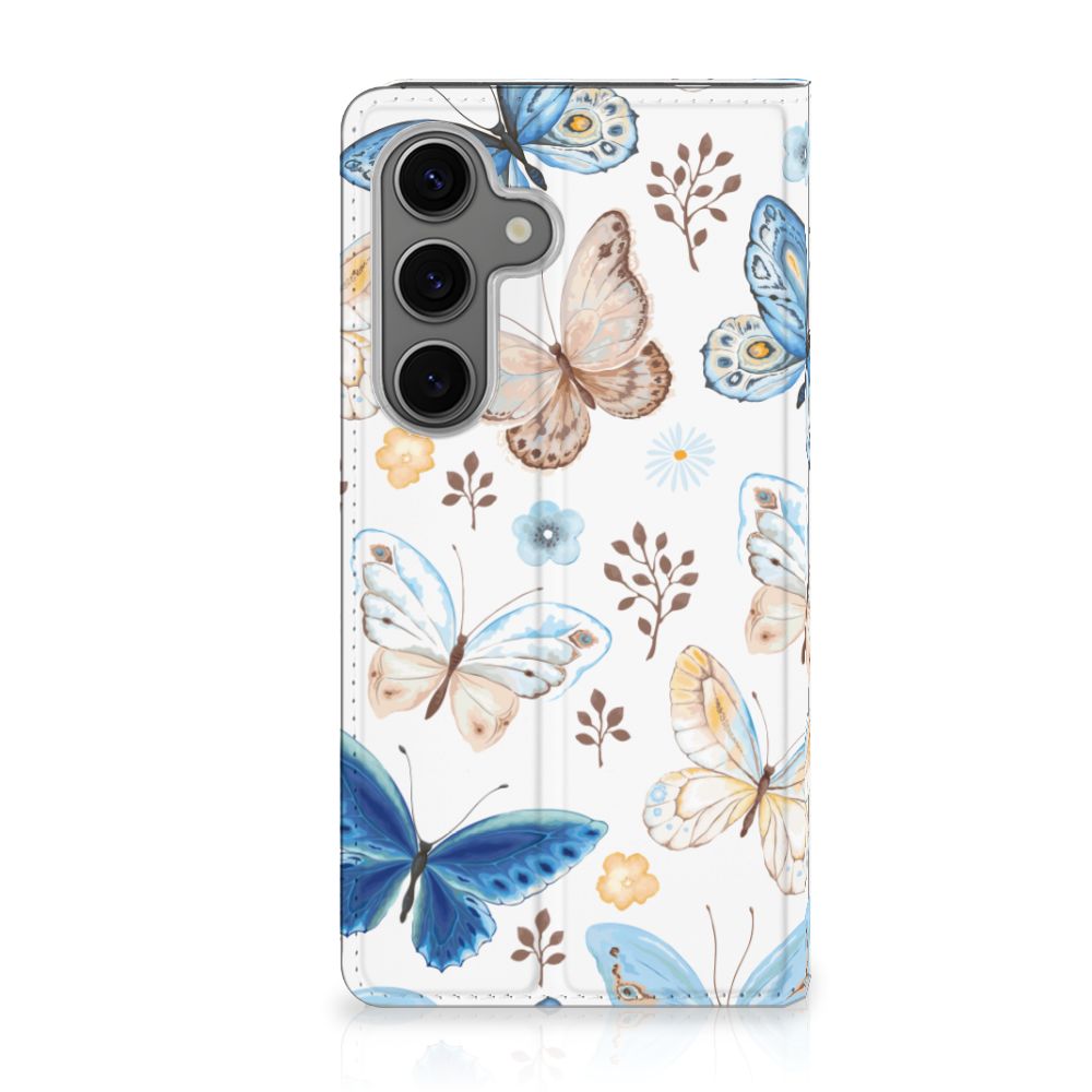 Samsung Galaxy S25 Hoesje maken Vlinder voorzijde