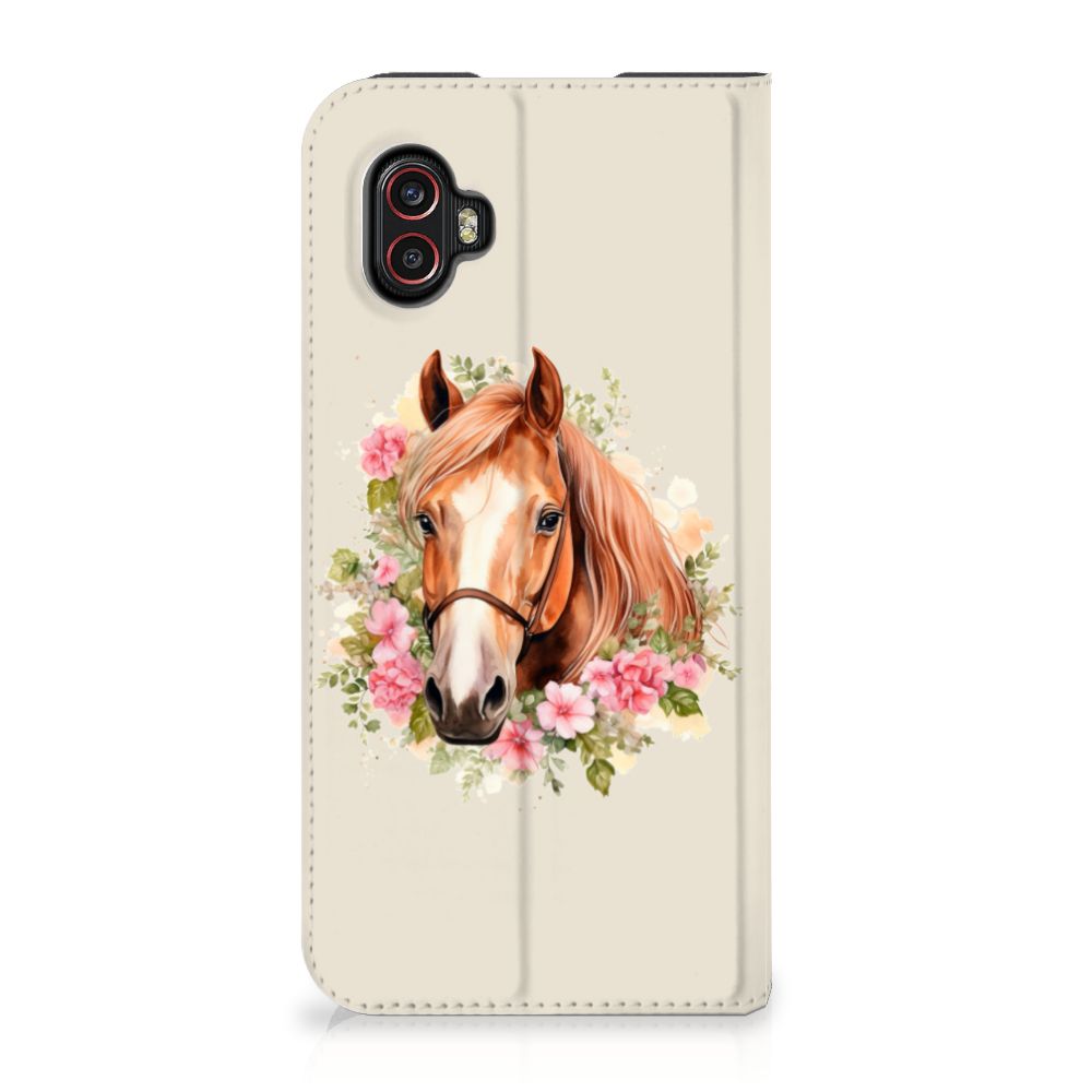 Samsung Galaxy Xcover 6 Pro hoesje maken paard vooraanzicht