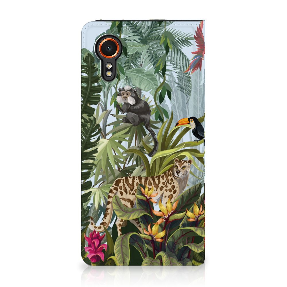 Samsung Galaxy Xcover 7 Hoesje maken Jungle design voorkant