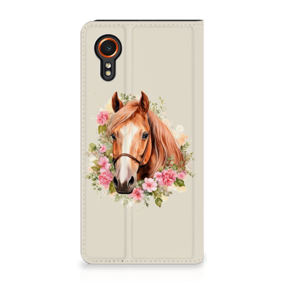 Samsung Galaxy Xcover 7 Hoesje maken Paard voorzijde