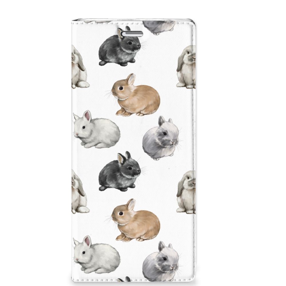 Sony Xperia XZ XZs Hoesje maken voor Sony Xperia XZ XZs Konijntjes voorkant