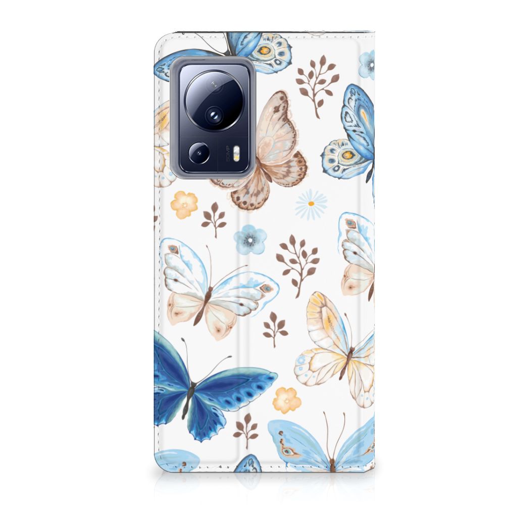 Xiaomi 13 Lite Hoesje maken Vlinder design vooraanzicht